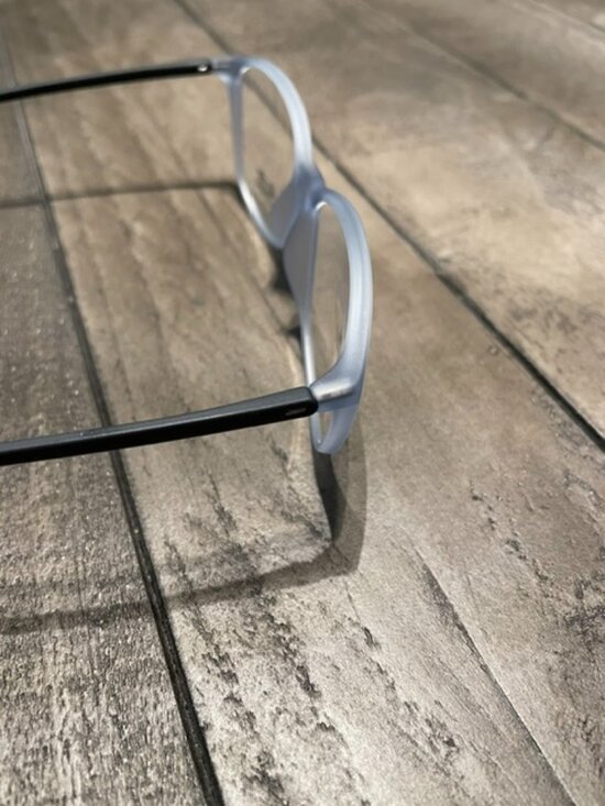 Silouette 1563 106109 SPX Illusion Full Rim Eyeglass Frame Matte Blue 53-14-130 main image 9